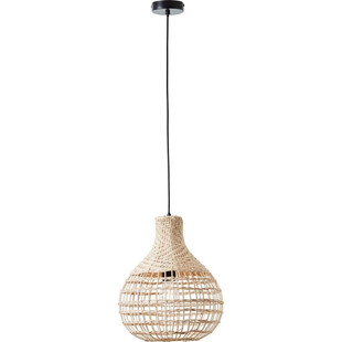 Lampa wisząca rattanowa Southsea - naturalny styl | Brilliant