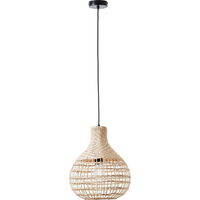 Lampa wisząca rattanowa Southsea - naturalny styl | Brilliant