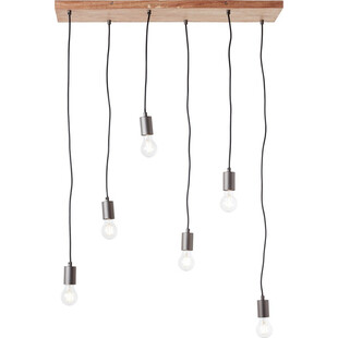 Lampa Wisząca Rustik VI | Czarna, Loftowa - Brilliant