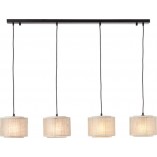 Lampa wisząca beżowa Brilliant Odar IV | 125cm - Kup Teraz!