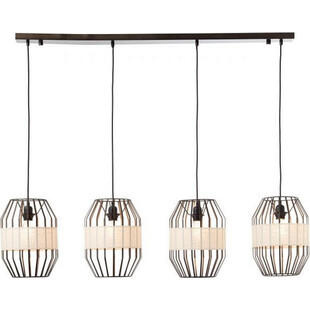 Lampa wisząca Slope IV czarna - Brilliant | Nowoczesne oświetlenie