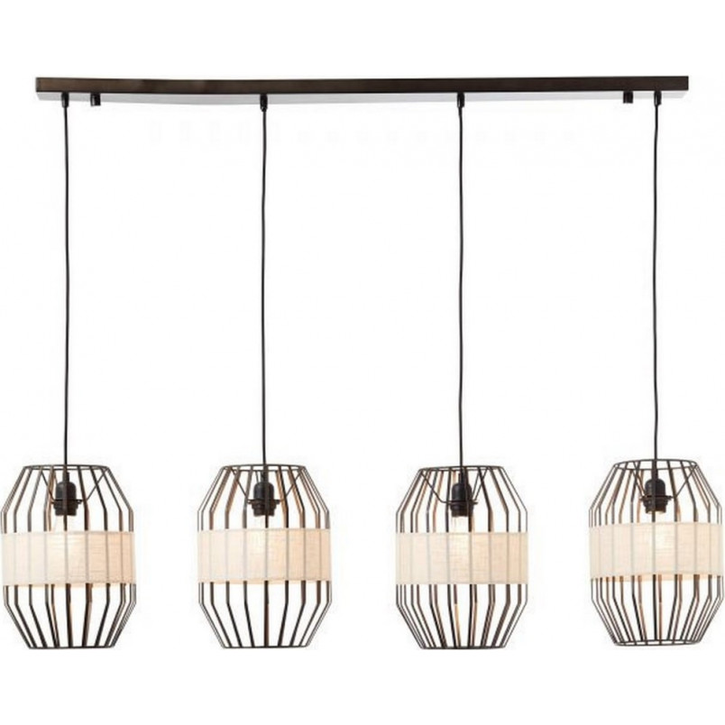Lampa wisząca Slope IV czarna - Brilliant | Nowoczesne oświetlenie