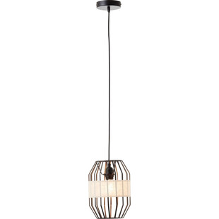 Lampa wisząca Slope czarna Brilliant - Nowoczesny design