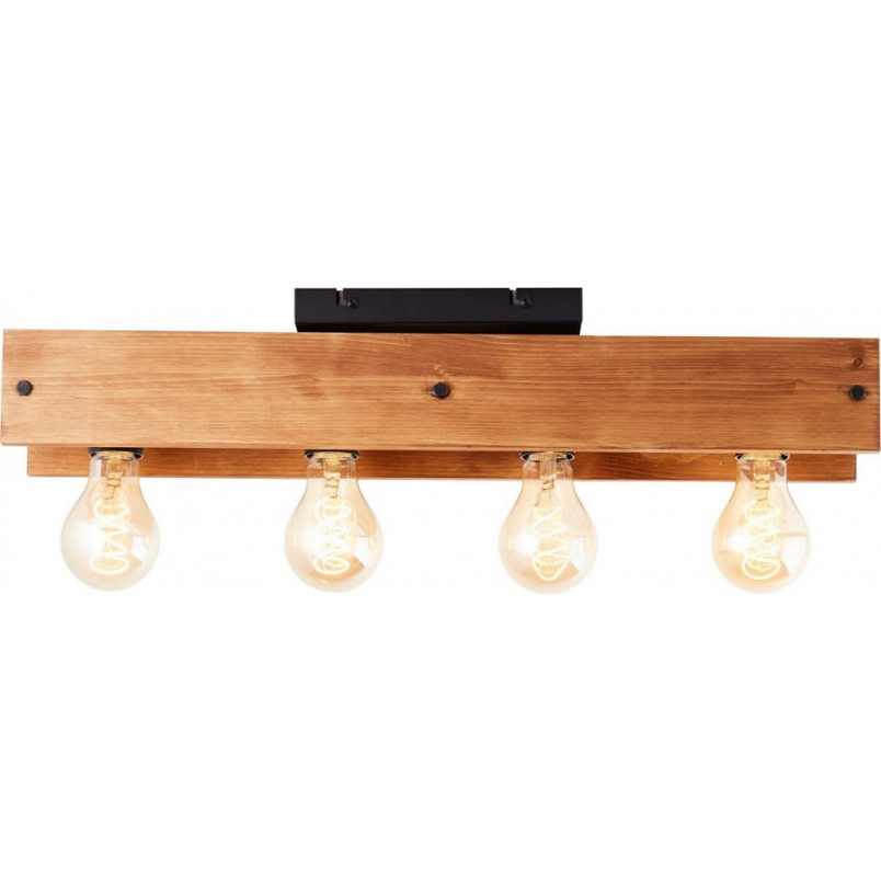 Plafon drewniany Calandra 60cm - Loftowy design | Brilliant