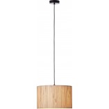 Lampa wisząca boho Wimea 35cm | Lampa drewniana Brilliant