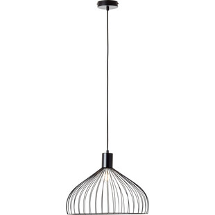 Lampa wisząca Blacky | Loftowa lampa czarna Brilliant