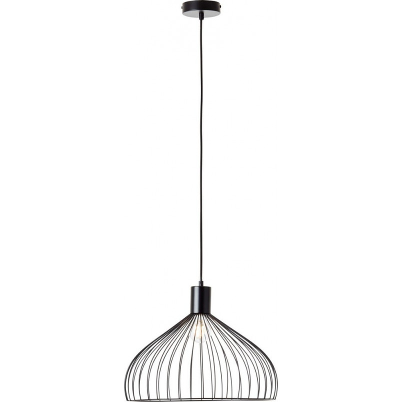 Lampa wisząca Blacky | Loftowa lampa czarna Brilliant
