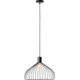 Lampa wisząca Blacky | Loftowa lampa czarna Brilliant