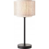 Lampa stołowa boho Odar | Brilliant - Beżowa i czarna