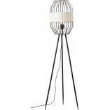 Lampa podłogowa Slope czarna - Brilliant | Nowoczesny design