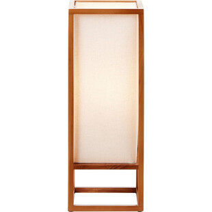 Lampa stołowa drewniana Seaside 20 | Brilliant - Japandi