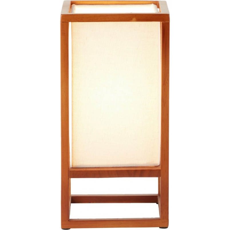 Lampa stołowa drewniana Seaside | Styl Japandi - Brilliant