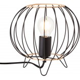 Lampa stołowa czarna Silemia - Brilliant | Design i funkcjonalność