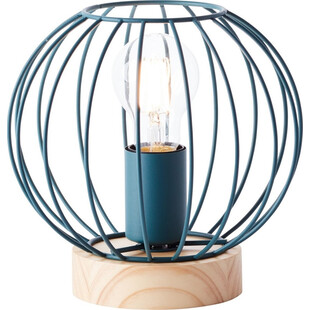 Lampa stołowa Sorana niebieska Brilliant - Skandynawski Design