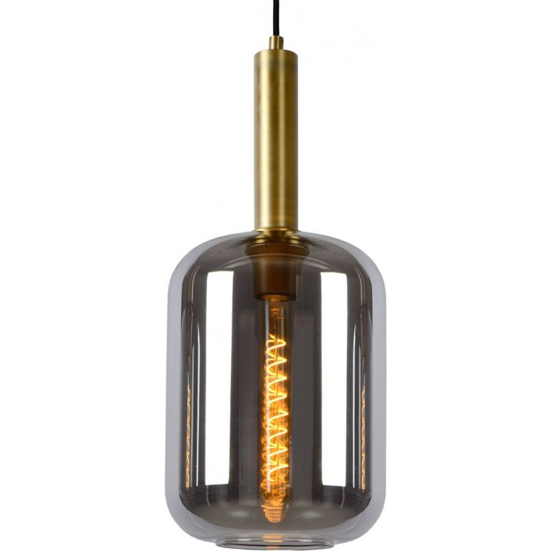 Lampa Wisząca Szkło Dymione Lucide Joanet | 110cm