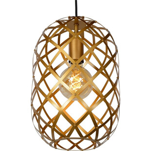Lampa Wisząca Złota Wolfram | Lucide - Elegancki Design