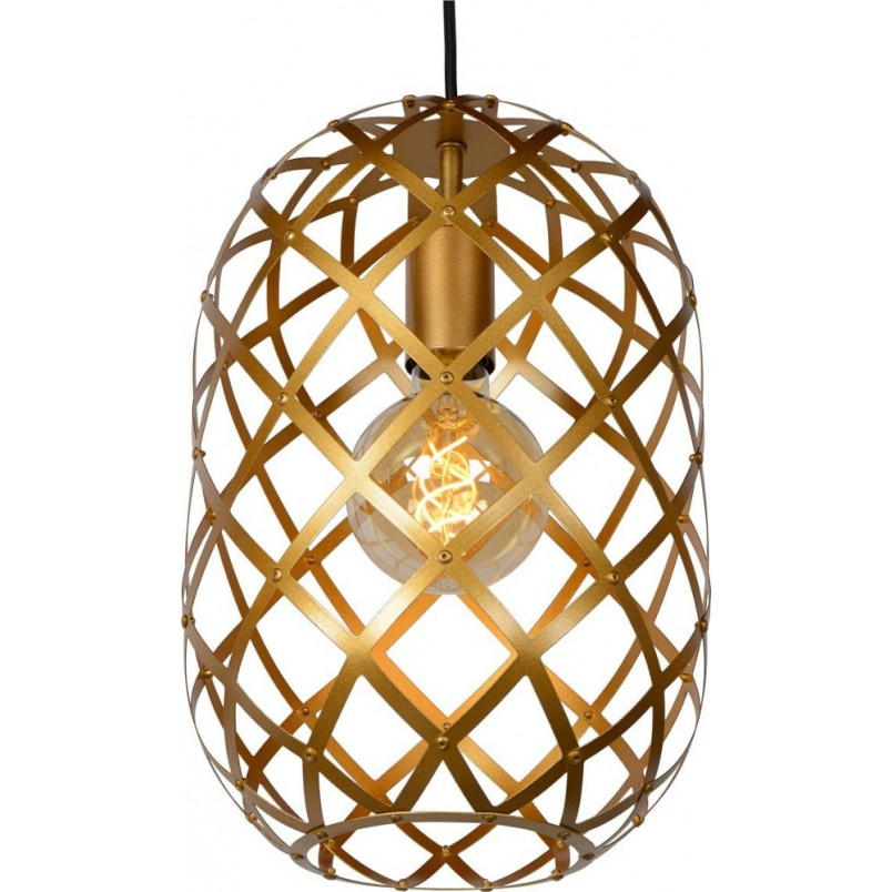 Lampa Wisząca Złota Wolfram | Lucide - Elegancki Design