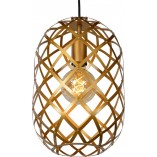 Lampa Wisząca Złota Wolfram | Lucide - Elegancki Design