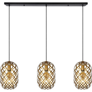 Lampa Wisząca Złota Wolfram | Lucide - Elegancki Design