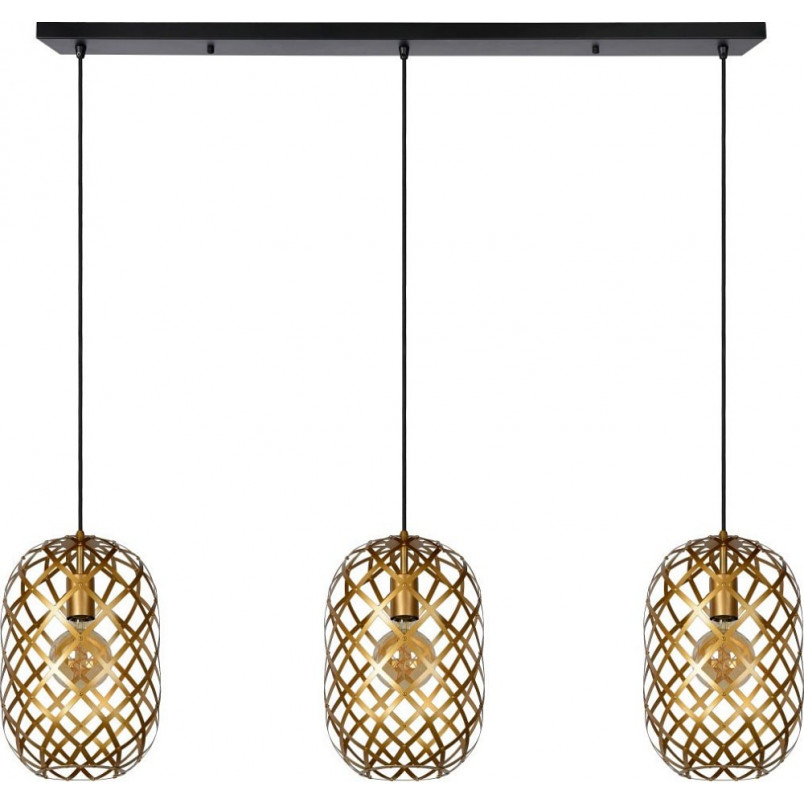 Lampa Wisząca Złota Wolfram | Lucide - Elegancki Design