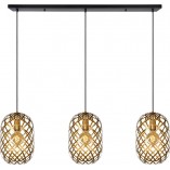 Lampa Wisząca Złota Wolfram | Lucide - Elegancki Design
