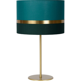 Lampa stołowa glamour Extravaganza zielona/złota - Lucide