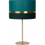 Lampa stołowa glamour Extravaganza zielona/złota - Lucide