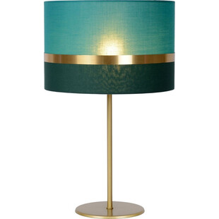 Lampa stołowa glamour Extravaganza zielona/złota - Lucide