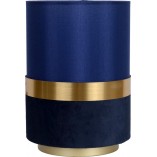 Lampa stołowa glamour Extravaganza Tusse - Niebieski/Złoty | Lucide