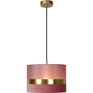 Lampa wisząca różowa Extravaganza Lucide | E27, regulowana wysokość