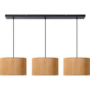 Lampa Wisząca Rattanowa Magius - Lucide | Skandynawski Design