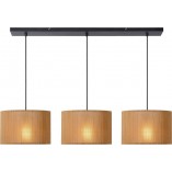 Lampa Wisząca Rattanowa Magius - Lucide | Skandynawski Design