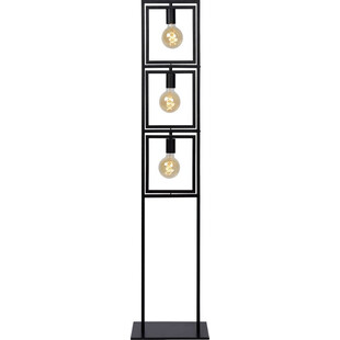 Lampa podłogowa Loft Luuk czarna | Lucide - Nowoczesny Design