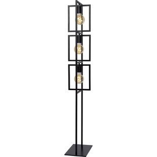 Lampa podłogowa Loft Luuk czarna | Lucide - Nowoczesny Design