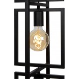 Lampa podłogowa Loft Luuk czarna | Lucide - Nowoczesny Design