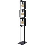 Lampa podłogowa Loft Luuk czarna | Lucide - Nowoczesny Design