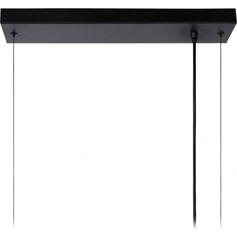 Lampa Wisząca Fabian VI Czarna | Lucide - Loftowa Klatka