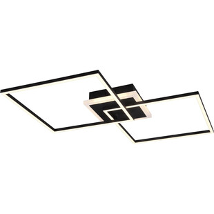 Plafon nowoczesny Arribo LED 61cm czarny Reality