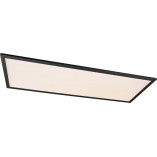 Plafon LED Alpha 80cm Czarny | Reality - Oświetlenie
