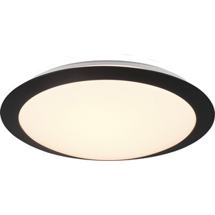 Plafon łazienkowy Umberto LED 29cm czarny Trio