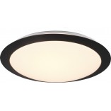 Plafon LED Trio Umberto Czarny - Oświetlenie Łazienkowe