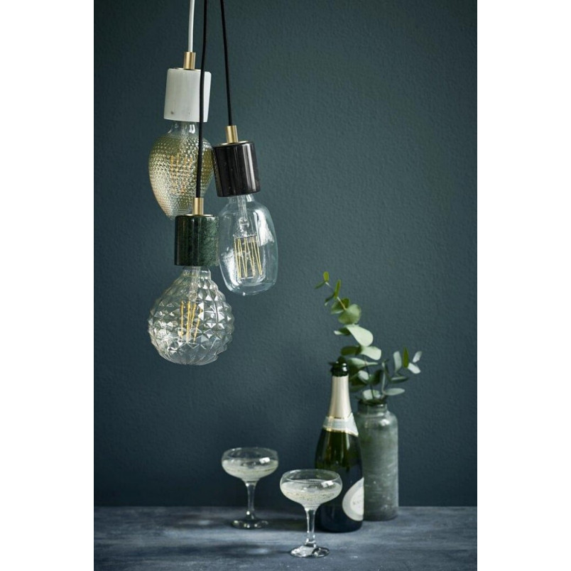 Lampa wisząca "żarówka" Siv - Nordlux, biała | Sklep z lampami