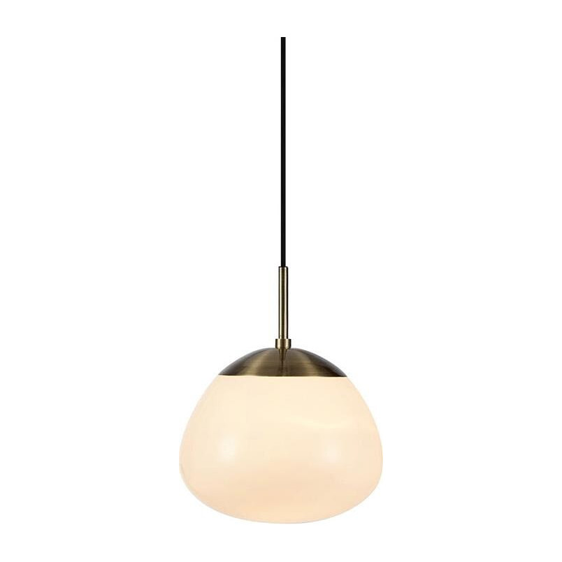 Lampa wisząca Rise Markslojd | Szklana, biała, E27