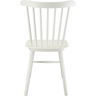 Krzesło drewniane Stick białe Moos Home | Elegancki Design
