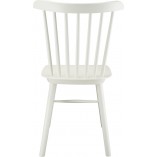 Krzesło drewniane Stick białe Moos Home | Elegancki Design