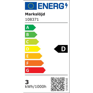 Lampka Klips Tulip LED Biała marki Markslojd