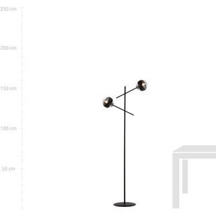 Lampa podłogowa Emibig Linear Stripe - Szklane Kule | Kup Teraz