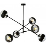 Lampa sufitowa Emibig Linear Stripe VI | Szkło, 6 punktów