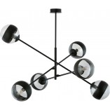 Lampa sufitowa Emibig Linear Stripe VI | Szkło, 6 punktów