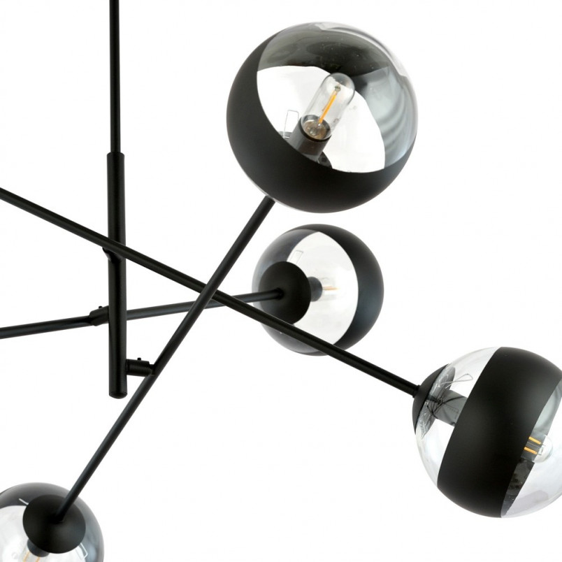 Lampa sufitowa Emibig Linear Stripe VI | Szkło, 6 punktów